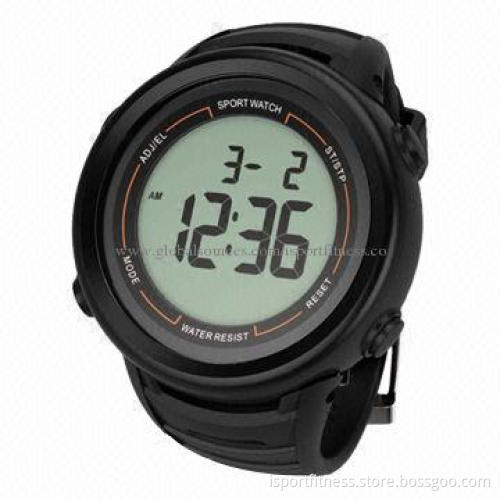 Two Alarms 10 Laps Waterproof Wrist Stopwatch